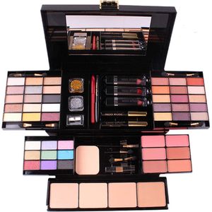 Make Up Koffer - Make Up Koffer Meisjes - Make Up Koffer Met Inhoud - Make Up Set - Make Up Koffer Kinderen - Make Up Koffer Kind - Make Up Koffer Met Make Up Dames - Make Up Koffer Gevuld - Cadeau Vrouw - Cadeau Voor Haar - Cadeau - Compact
