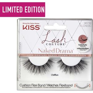 Kiss Wimpers Lash Couture Naked Drama - Wimperextensions - Lashes - Nep Wimpers - Chiffon
