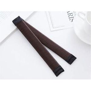 New Age Devi - Creer de Perfecte Knot met deze Magische Bun Maker Set van 2 Donkerbruin