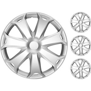 Set van 4 Flexibele Wieldoppen 14 Inch - Lichtgewicht en Eenvoudig te Installeren