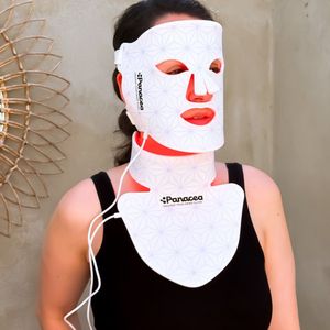 Panacea Light Therapy - LED Gezichtsmasker - Rood - Lichttherapie