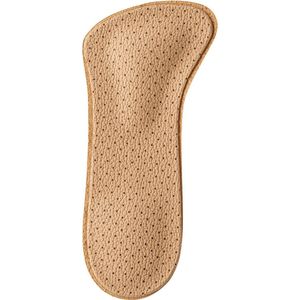 Pedag Comfort | 3/4 inlegzolen | Leer | Voorkomt branderig gevoel | Maat: 38