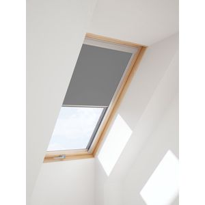 Contrio verduisterende rolgordijn voor Velux ® dakraam - GGL - SK06 (114X118) Grijs