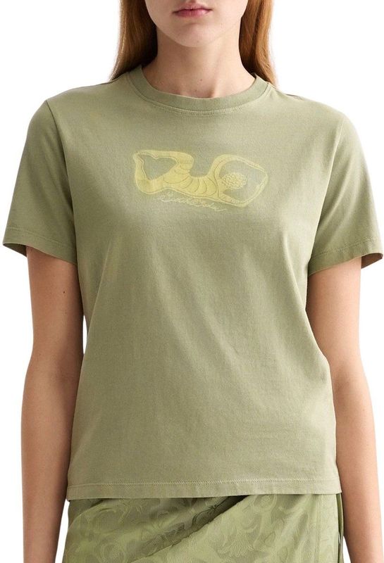 Scotch & Soda - Chest Artwork - T-shirt - Regular Fit - Korte Mouwen