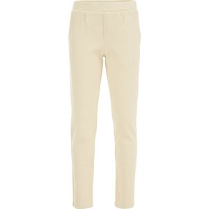 WE Fashion Jongens slim fit pantalon met structuur