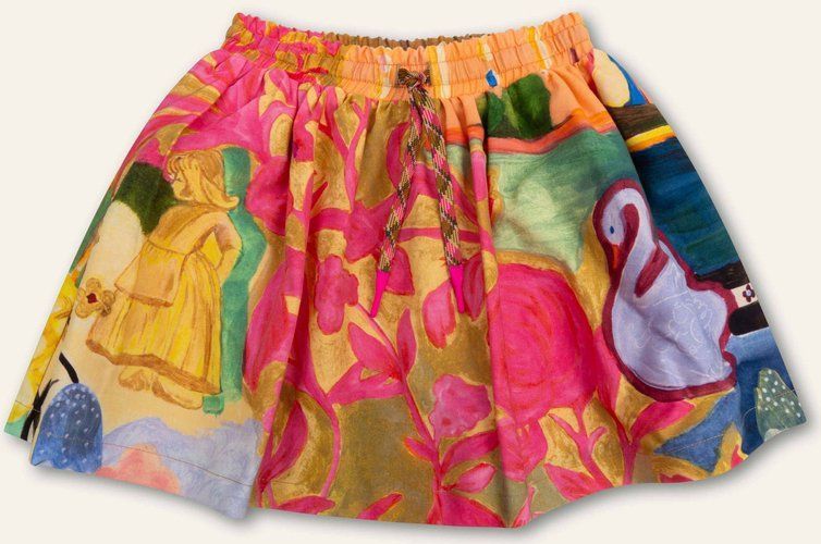 Oilily - Surround skirt - Blauw - 104/4yr