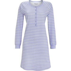 Ringella - Nachthemd - Blauw - Strepen - 100% Katoen Interlock