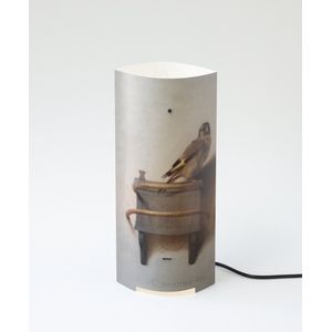 Packlamp - Tafellamp groot - Het puttertje - Fabritius - 36 cm hoog - ø15cm - Inclusief Led lamp