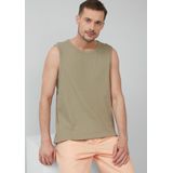 s.Oliver - T-shirt - Lichtkaki - Regular Fit - Katoen met Elastaan