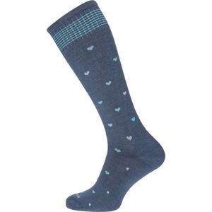 Sockwell - Full Heart Dames Compressiekousen Klasse 1 Denim - Maat 35-38