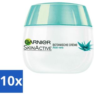 Garnier - SkinActive - Botanische Dagcrème - Aloë Vera - Voor ieder Huidtype - 50 ml - Bulkverpakking - 10 stuks