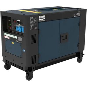 HBM - Diesel Generator - 870cc - Aggregaat - 11000W - Dubbele Spanning 230/400V