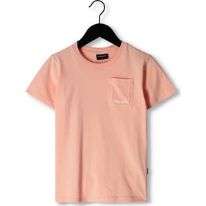 Ballin Amsterdam - Jongens Slim Fit T-shirt - Oranje - Maat 176