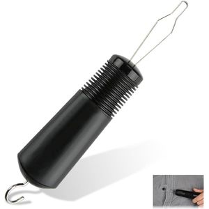 Knopenhaak En Rits Opener-Sluiter - Knoophaak - Knopenhaak Hulpmiddel - Knopenhaak - Ritstrekker - Knoophulp - Ritshulp - Jurk Kleding Gereedschap - Aantrekhulp - Rits Opener - Rits Sluiter - Zwart - Voor Artritis Gehandicapten En Senioren