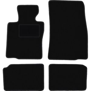 Zwarte veloursmatten voor: Mini Countryman R60 hatchback (2010-2017)