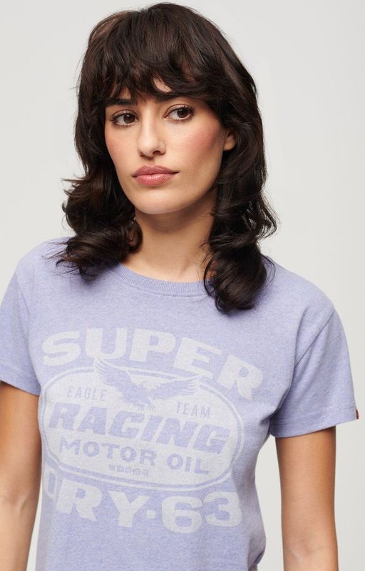 Superdry - Archive Kiss Print - T-shirt - Korte Mouwen