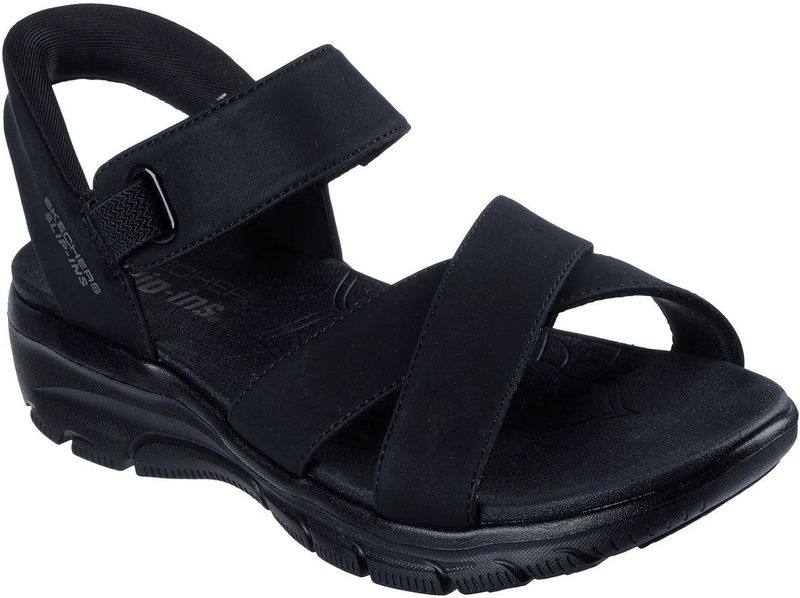 Skechers - EASY GOING-SOMEWHERE SUNNY - Instapschoen - Zwart - Slip-ins functie