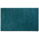 Kela - Maja - Badmat - Petrol Blauw - Gerecycled Polyester, Antislip, Sneldrogend