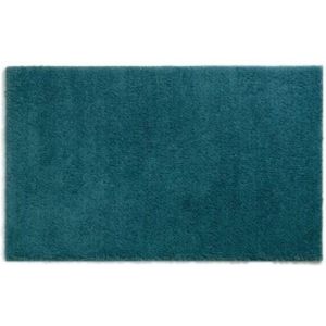 Badmat, 80 x 50 cm, Polyester, Petrol Blauw - Kela | Maja