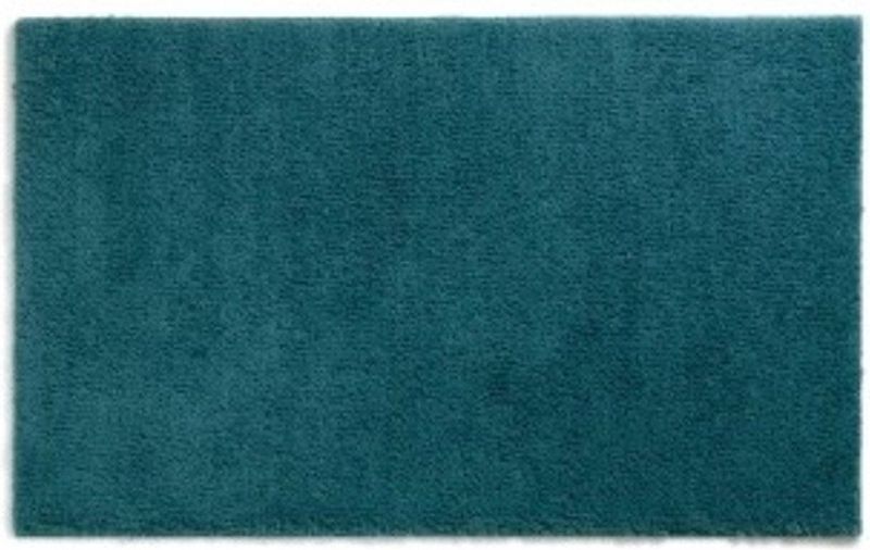 Kela - Maja - Badmat - Petrol Blauw - Gerecycled Polyester, Antislip, Sneldrogend
