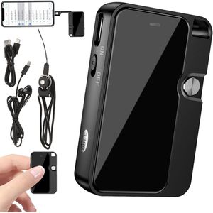 Mini-spraakrecorder - Multifunctionele recorder - Opnameapparaat - Hoge Geluidskwaliteit - Ruisonderdrukking - Lange Batterijduur