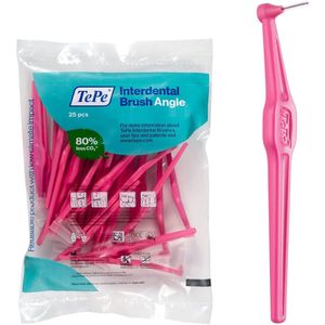 TePe Angle Roze - 2 x 25 stuks - Voordeelverpakking