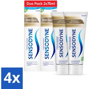 Sensodyne - Tandpasta - MultiCare - 2x75ml x 4