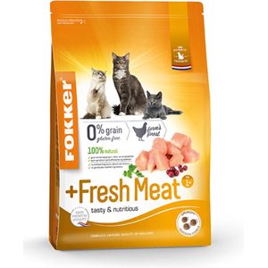 Fokker Cat + Fresh Meat 7 kg.