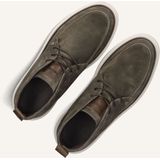 Rehab - Hudson Suede - Veterschoen - Grey Brown - Suède en Leer