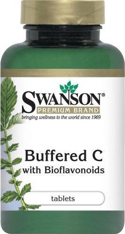 Swanson - Buffered C - Vitamine C Tabletten - 1000 mg - 250 Stuks