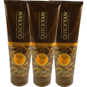 Body Drench Quick Tan Bronzing Lotion Medium Dark Body-lotioncreme-lotion - Multipack 3x236ml