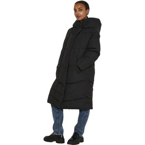 Noisy May NMTally Long Jacket Winterjas zwart M Polyester -