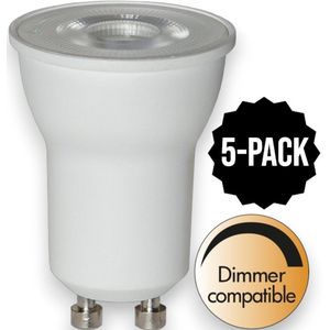 Star Trading - GU10 - Dimbare Spot - Warm Wit - 2.8W - 5-Pack