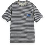 Scotch & Soda - T-shirt - Combo B - Wit/Blauw - Korte Mouwen