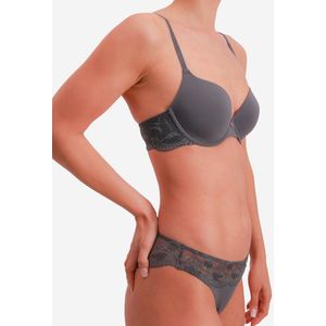 JOOP! - Beautiful - T-shirt bh - Antraciet - Naadloze Cups - Comfort Fit