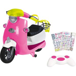 BABY born City Glam-scooter met afstandsbediening - Poppenvervoersmiddel