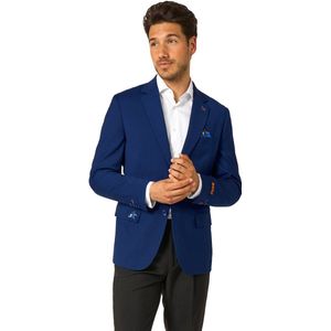 OppoSuits Daily Mannen Sonic Blazer - Heren Jasje - Sonic The Hegdehog - Blauw - Maat EU 62
