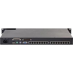 APC KVM0116A KVM-switch Rack-montage Zwart