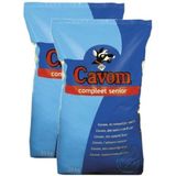 2x20 kg Cavom compleet senior hondenvoer