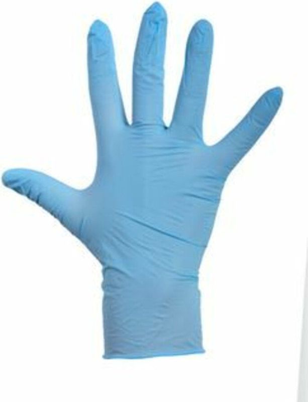 Handschoen - Latex Gepoeerd - Blauw - 100 Stuks