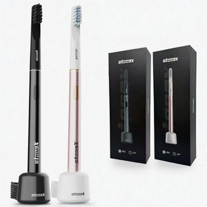 Stooox - X1 - Sonische Tandenborstel - Pink Edition - Pink - Elektrische Tandenborstel - Design - Aluminium