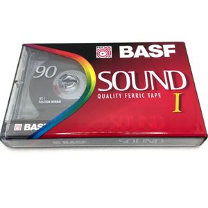 BASF SOUND I TAPE - CASSETTE BANDJE - 90 MIN - vintage uit 1995