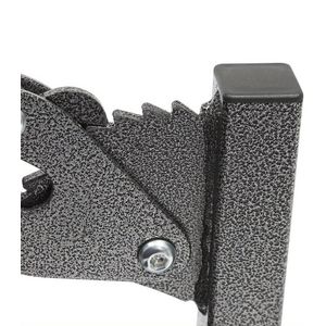 Rugstretcher – Rugtrainer – Rugverlichter – Wervelkolom Rekker – Nekverlichting – Verstelbaar Tot 185 cm – Zwart Staal Met Comfortabel Traagschuim