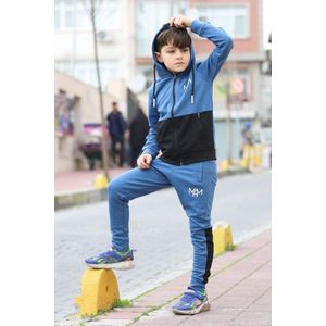 MAKE ME HAPPPY - kinderen Trainingspak Herfst Winter kinderen Set Merk Sport Jasje + Broek Set Fashion sport Trainingspak kinderen Kleding - 9 jaar