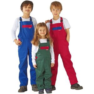 Tuinbroek voor Kinderen Maat 146/152 - Middengroen Rood