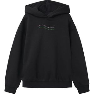 NAME IT - NKFDEVINA LS RLX SWE HOOD BRU - Meisjes - Sweaters