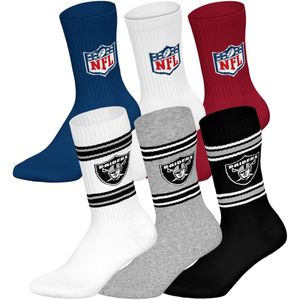 NFL Sokken NFL 6Pack Crew Socks Set van 6