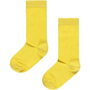 Like Flo Meisjes accessoires Like Flo Flo girls glitter sock Honey 35/38