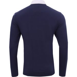 Quur Showshirt Quur Qclassic Longsleeve Men Donkerblauw