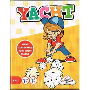 Yacht ! Dobbelen voor het hele gezin. speelduur 30 min. vanaf 8 jaar/ 2 of meer spelers